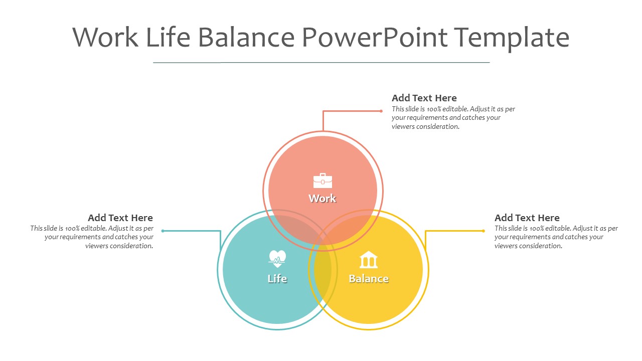 Work Life Balance PowerPoint Presentation Template