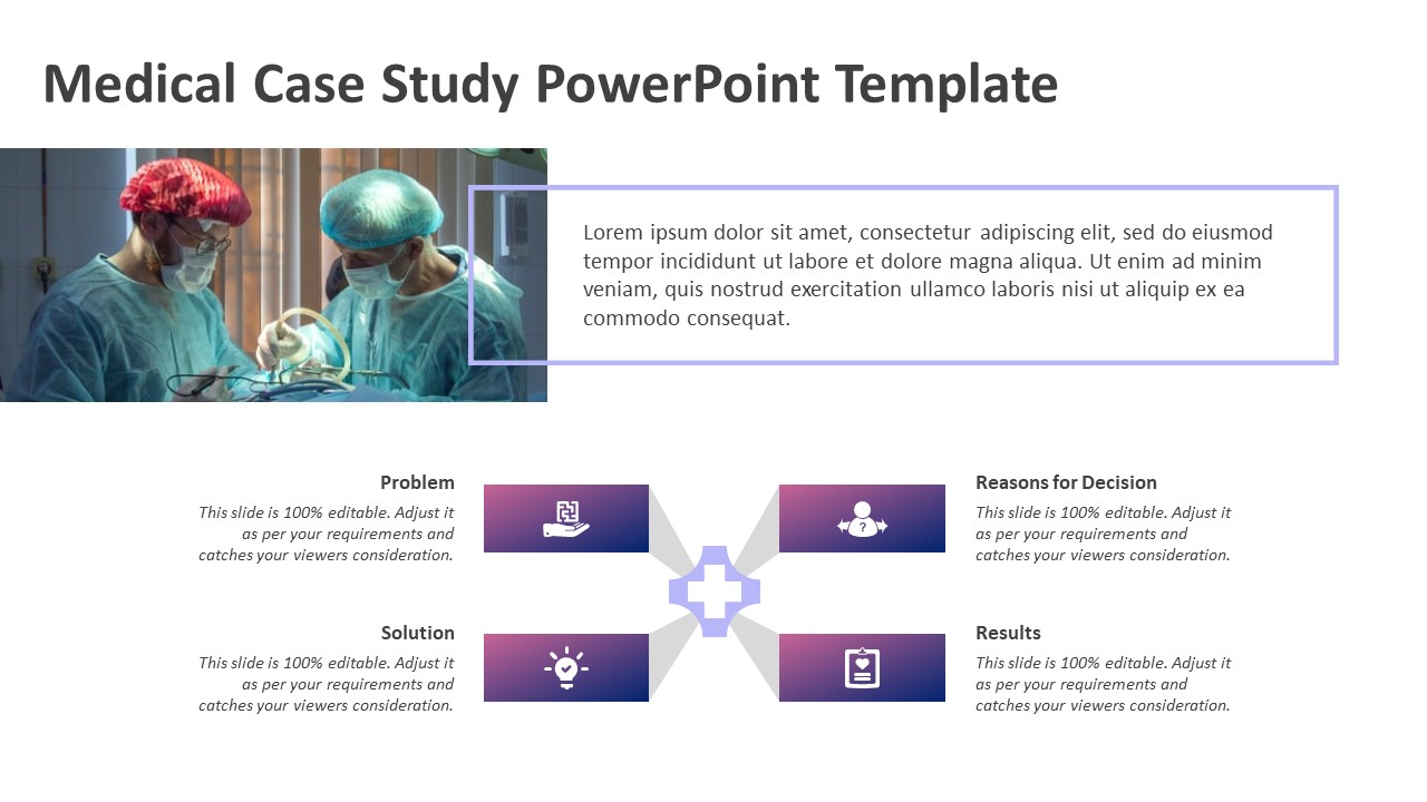 Medical Case Presentation PowerPoint Template