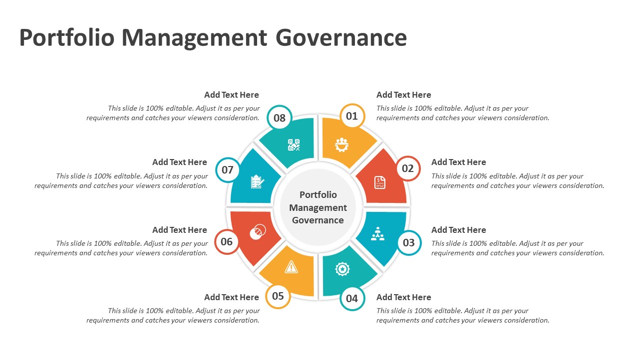 Portfolio Management Governance PowerPoint Template | PPT Templates