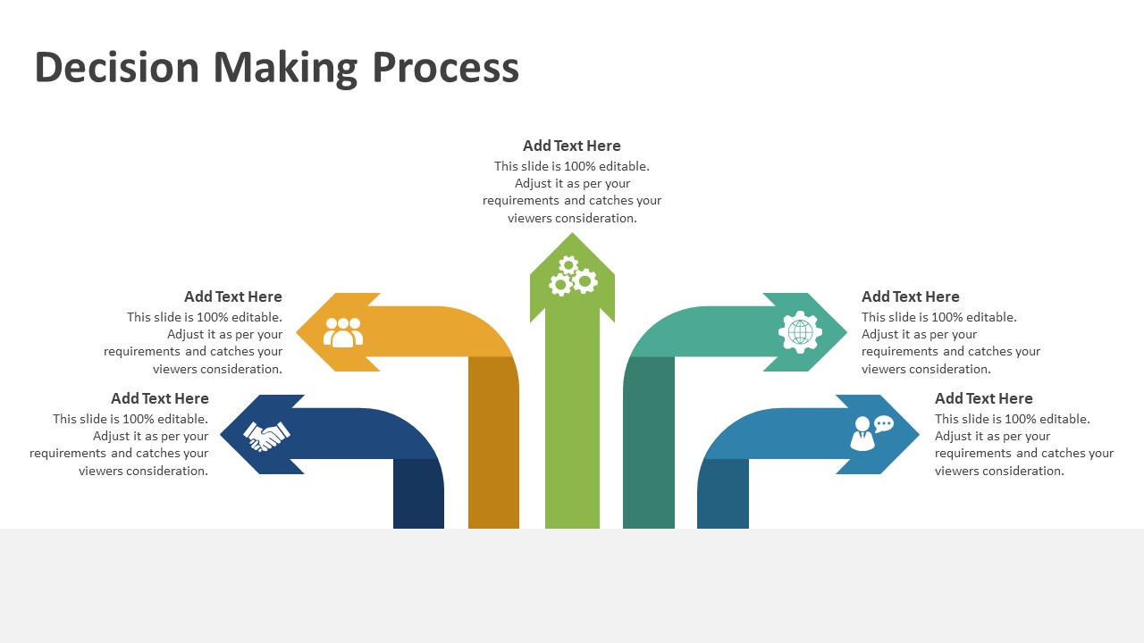 Decision Making Process PowerPoint Template | PPT Templates