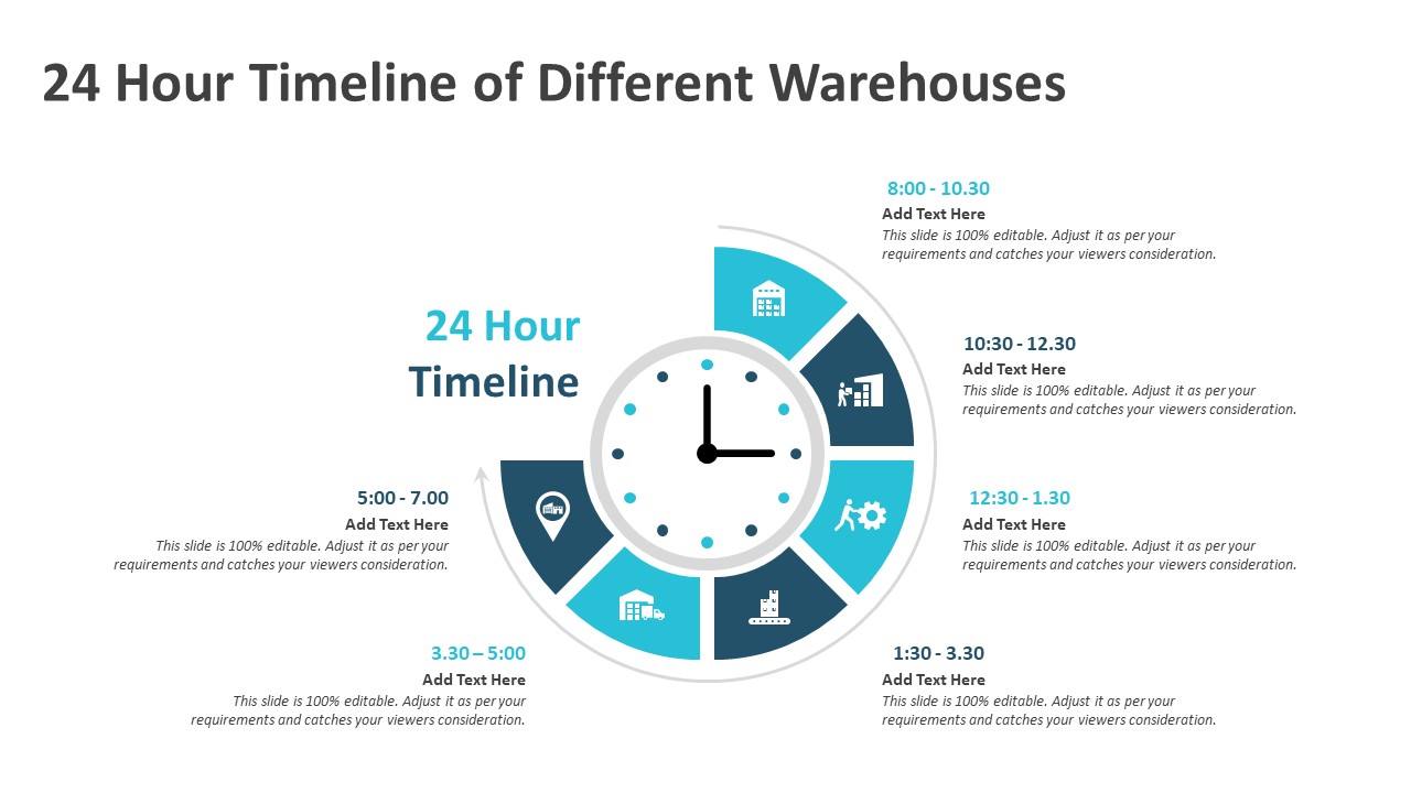 24 Hours Loop PowerPoint Slide