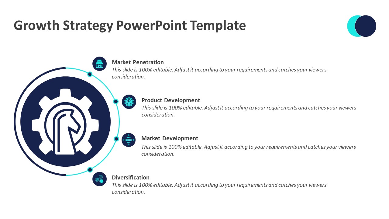 Growth Strategy PowerPoint Template | Growth PPT