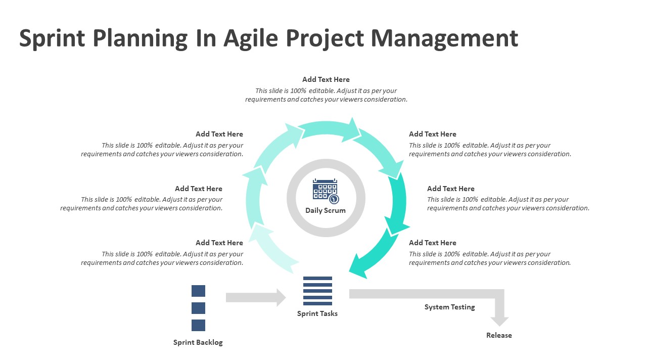 Sprint Planning In Agile Project Management PowerPoint Template