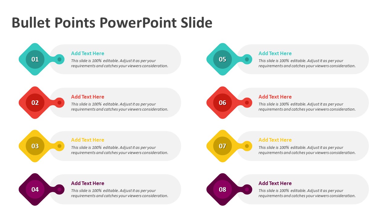 Bullet Points PowerPoint Slide | PPT Templates