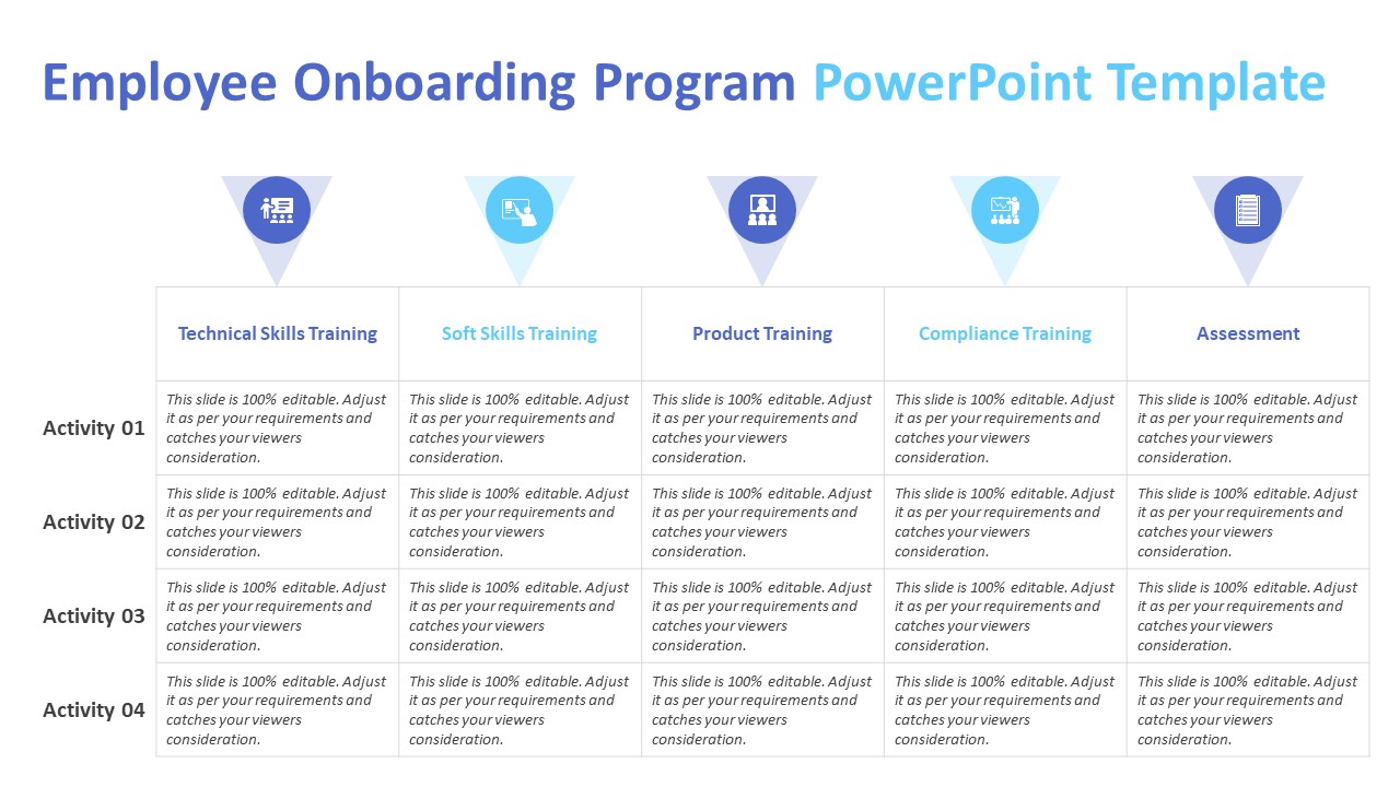 Employee Onboarding Program PowerPoint Template | PPT Templates