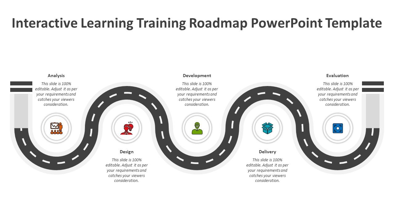 Learning Roadmap Template - Printable Word Searches