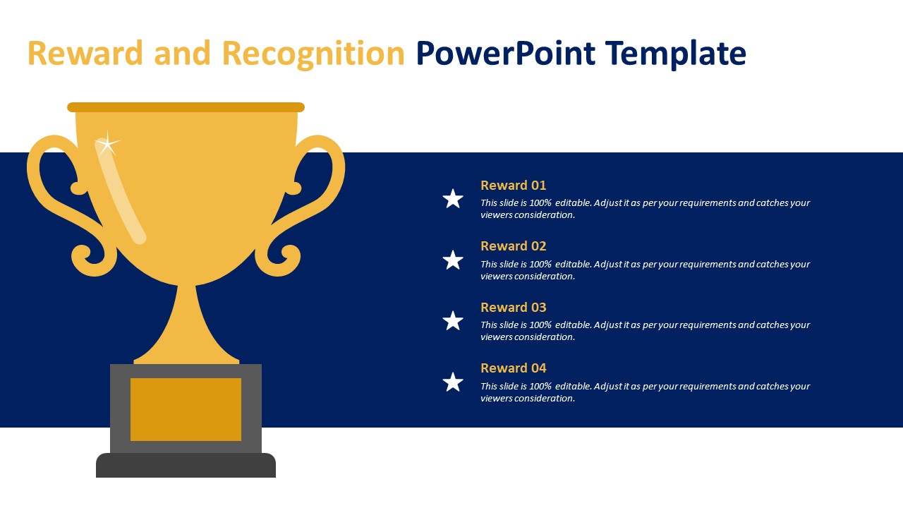 Reward And Recognition PowerPoint Template | PPT Templates