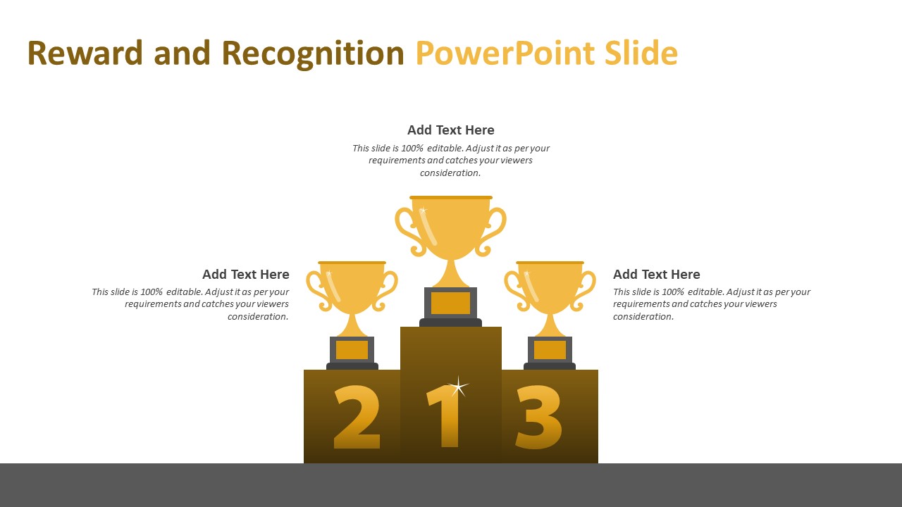 Reward And Recognition PowerPoint Slide | PPT Templates