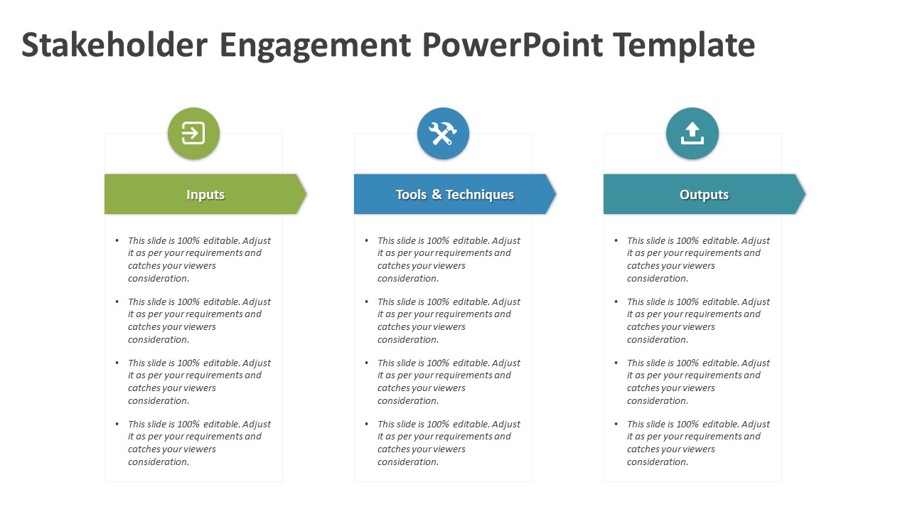 Stakeholder Engagement PowerPoint Template | PPT Templates