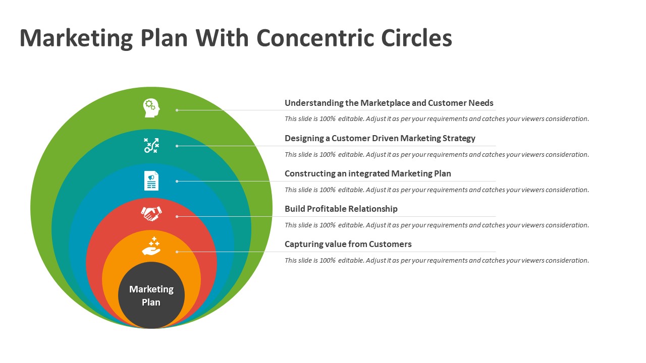 Drawing Concentric Circles in PowerPoint 