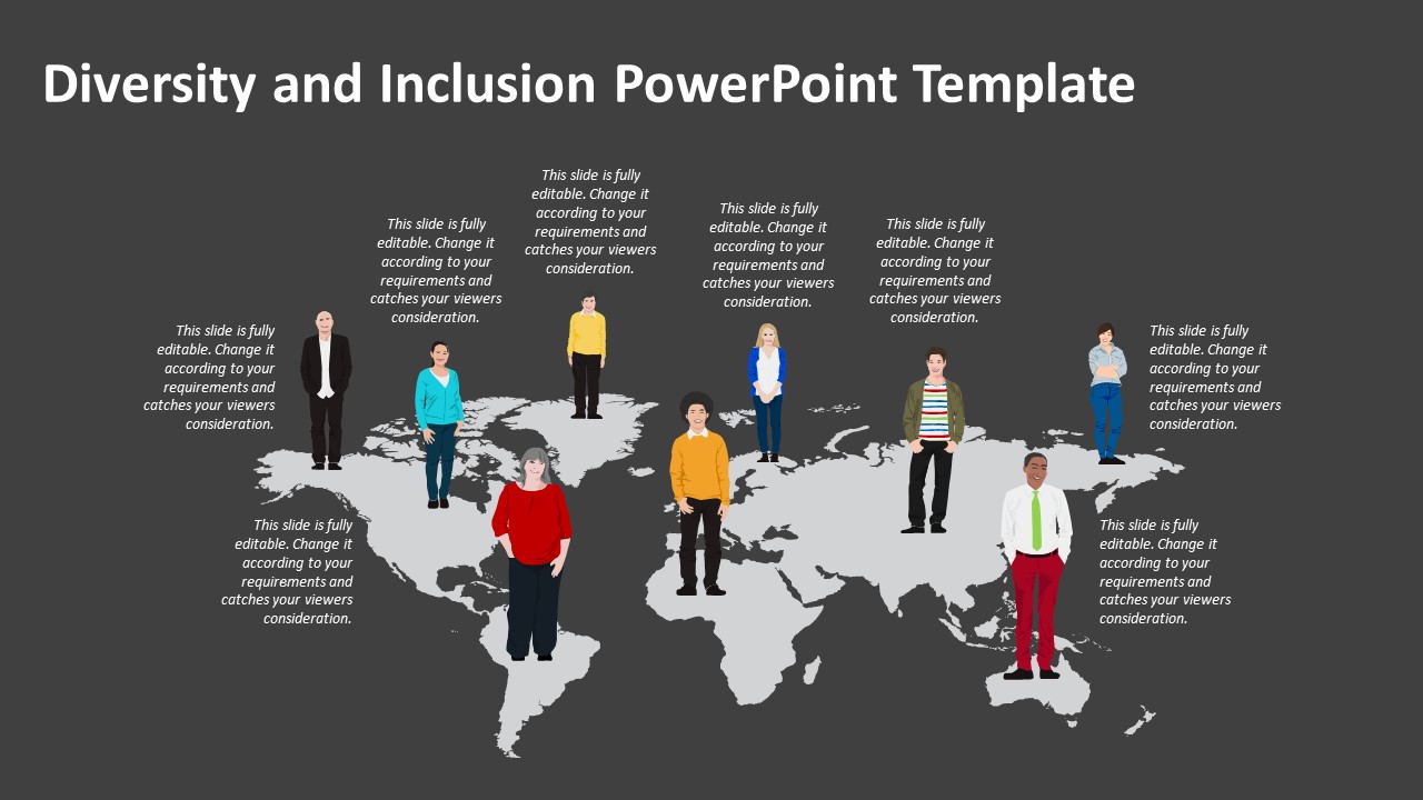 Diversity And Inclusion PowerPoint Template | PPT Templates