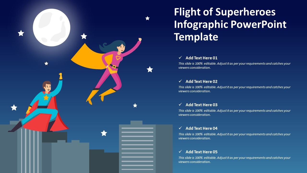 flight-of-superheroes-infographic-powerpoint-template-ppt-slide