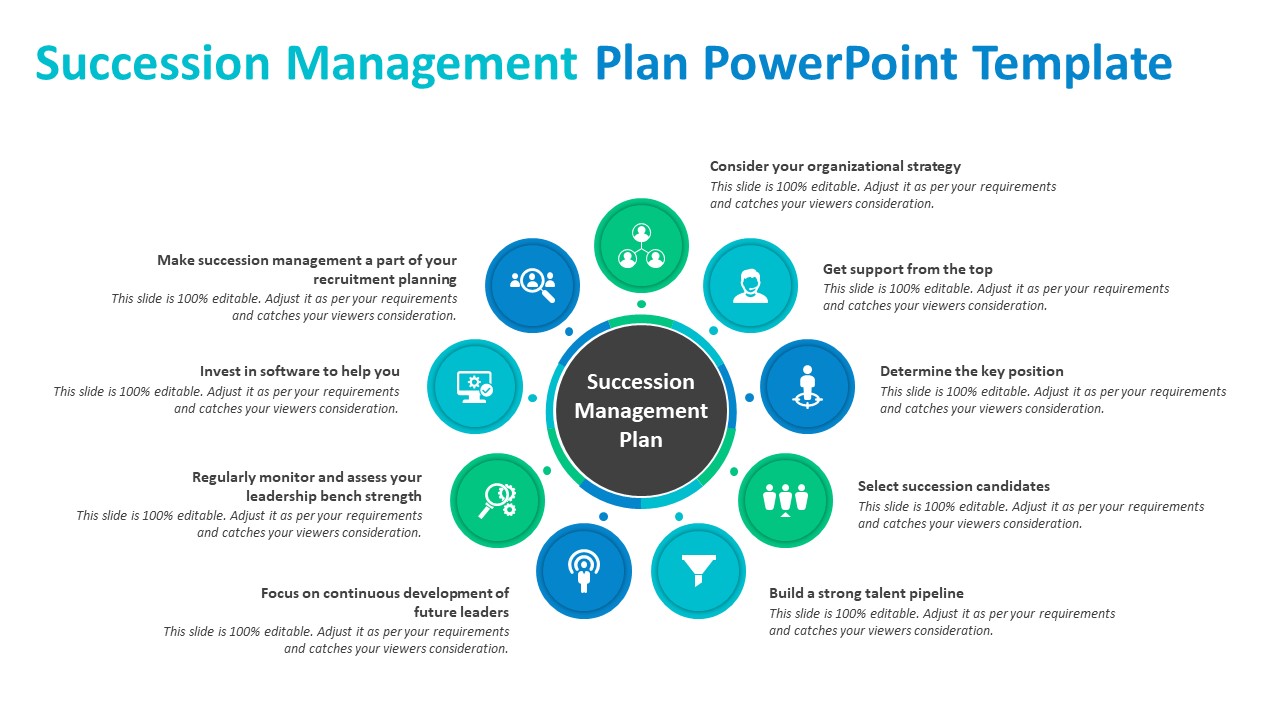 Succession Management Plan PowerPoint Template | PPT Slides