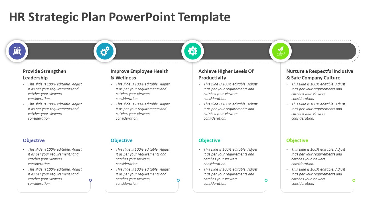 HR Strategic Plan PowerPoint Template Strategic Planning Slides