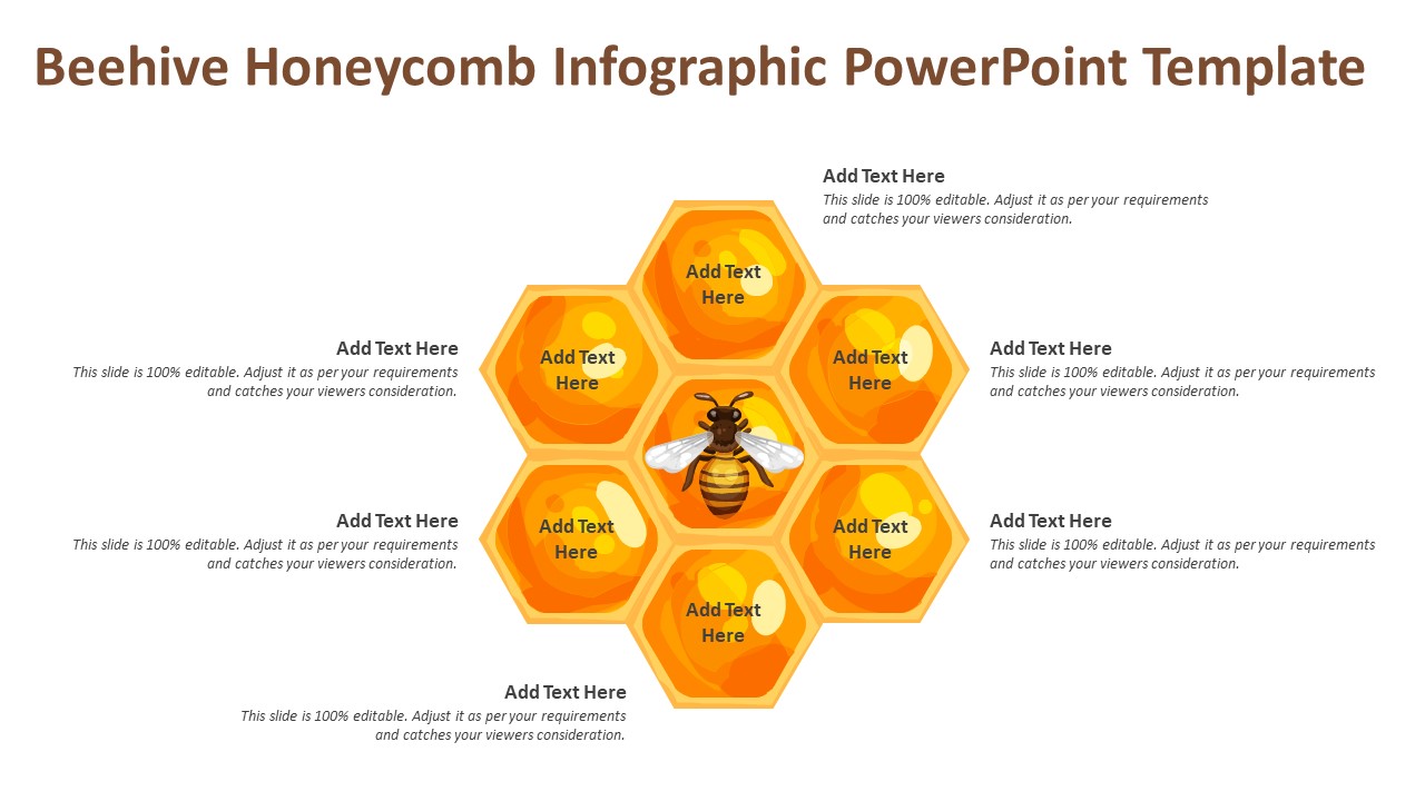 Beehive Infographic PowerPoint Template