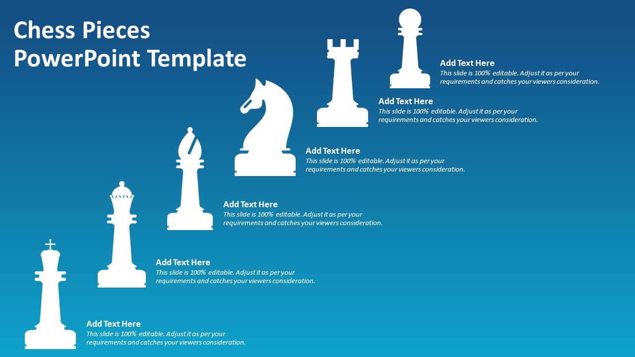 Chess Pieces PowerPoint Template | PPT Templates