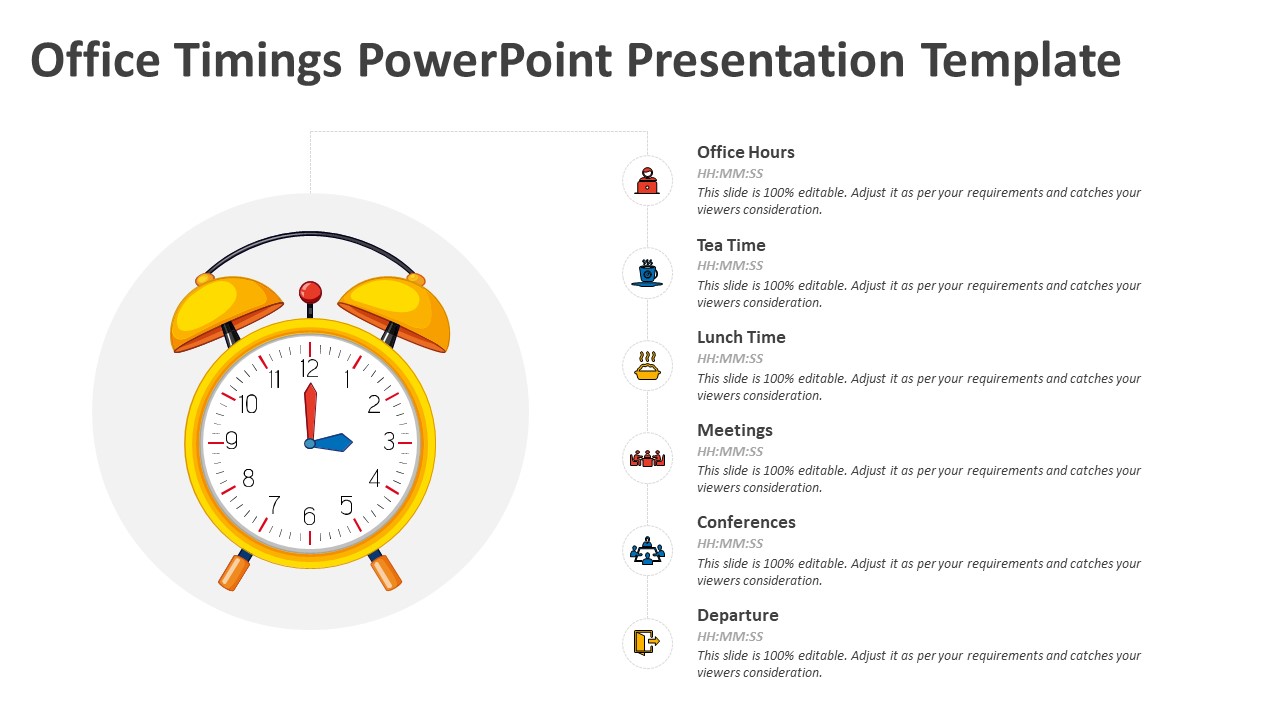 presentation time word