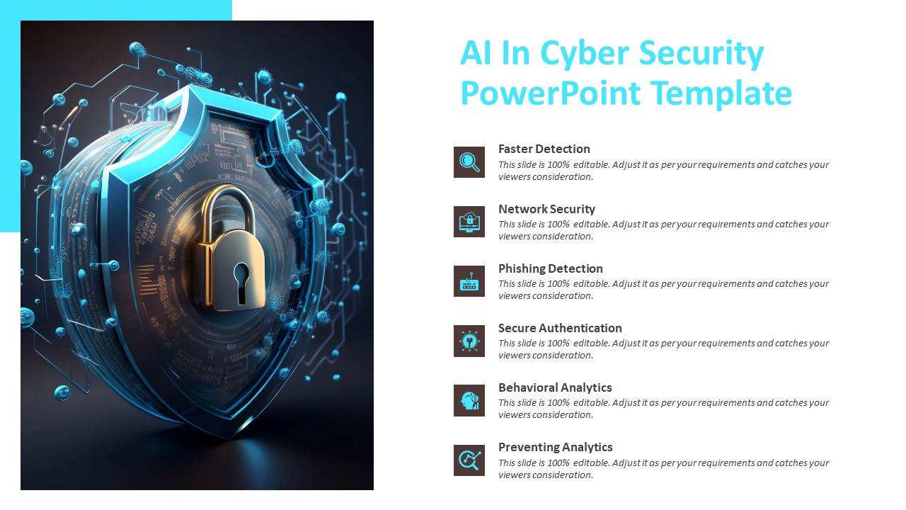 AI In Cyber Security PowerPoint Template