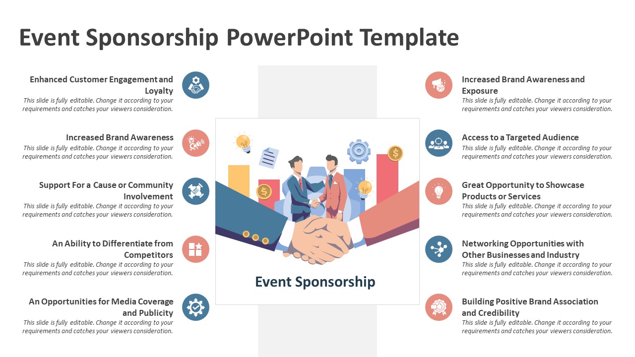 Event Sponsorship PowerPoint Template | PPT Templates