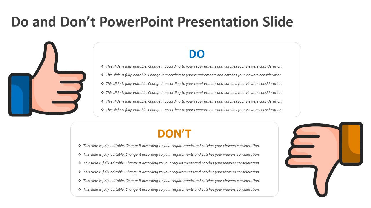 powerpoint presentation what not to do