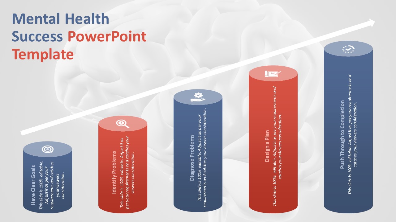 Mental Health Success PowerPoint Template | PPT Templates