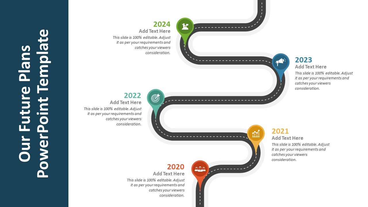 Our Future Plans PowerPoint Template | Future Planning Examples